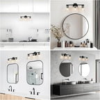 OCIOC Black Bathroom Vanity Lights, 3-Light Modern Bathroom Light Fixtures - Image 7