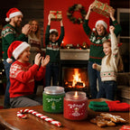 NORVENCE Christmas Candles, Scented Candle Gift Set of 4, Holiday Candles - Image 4