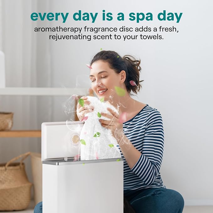 SereneLife Luxury Rectangle Towel Warmer - Image 3