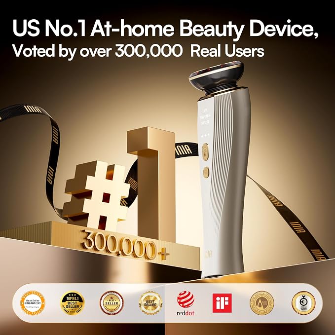 INIA 3-in-1 Red Light Therapy for Face and Neck Beauty Device for Puffiness & - Image 2