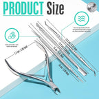 FANDAMEI Ingrown Toenail Removal Kit, Pedicure Tools, Nail Care Kit, Cuticle - Image 2