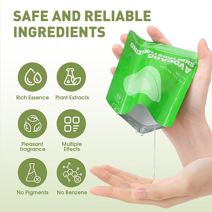 KONEUK 48 Pack Collagen Hydrating Face Masks Skincare - Image 6