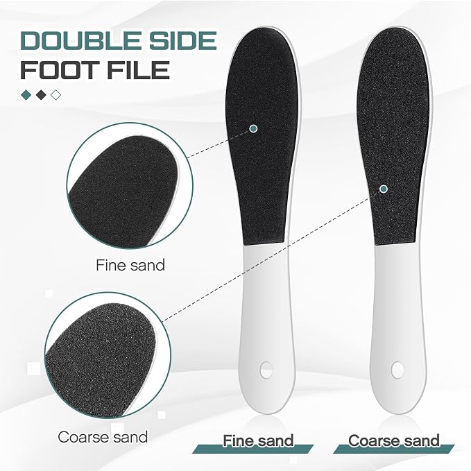 Lothee 30 Pack Foot File Foot Callus Remover Double Sided Professional - Image 3