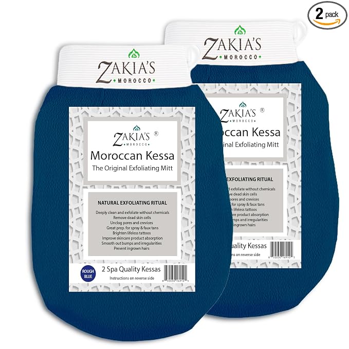 Original Rough Kessa Exfoliating Glove by ZakiasMorocco