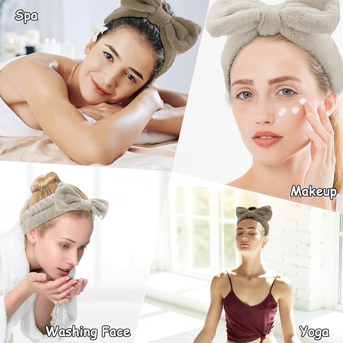 Casoty 6 Pcs Spa Headbands, Hair Holder - Image 5