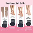 120pcs Replaceable Sandpaper for Electric Foot Callus Remover, - Image 3