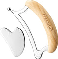 Greenstalk 2 in 1 Whole Body Stainless Steel Gua Sha Set by Greenstalk