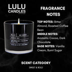 Lulu Candles | Espresso Bean | Luxury Scented Soy Jar Candle | Hand Poured in - Image 2