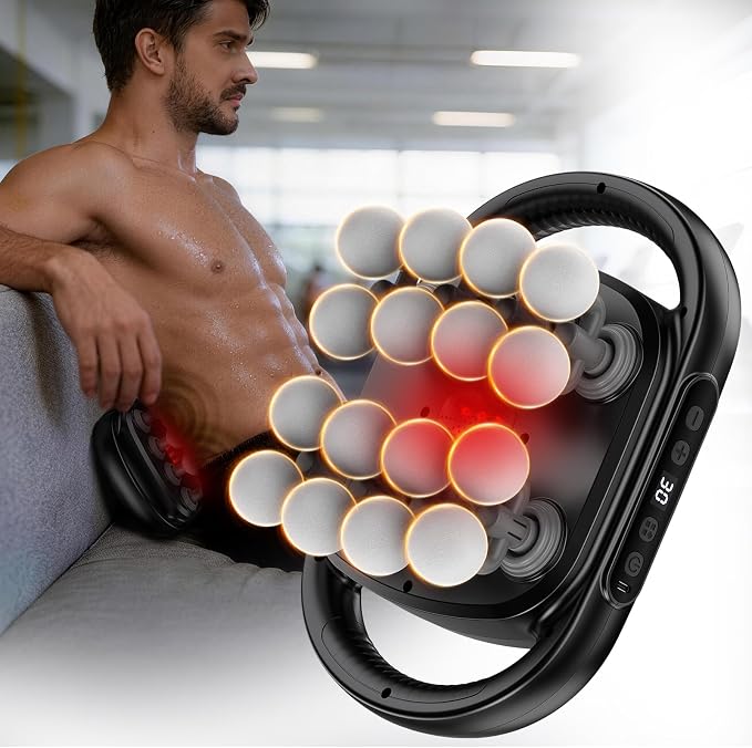 TanSon New 16 Head Deep Tissue Massage Gun, Electric Back Massager by TanSonMiniElectricScrewdriv