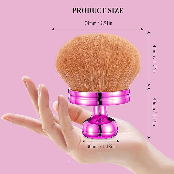 Extra Large Body Makeup Brush for Self Tanner, Kabuki Brush - Image 2