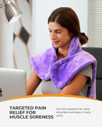 CooCoCo Back Heating Pads for Women Grandma, FSA Eligible Heat Pad for Back - Image 6