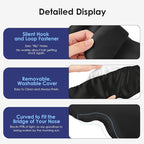 Weighted Eye Mask for Sleeping, Silk Sleep Mask for Side Sleeper - Image 5