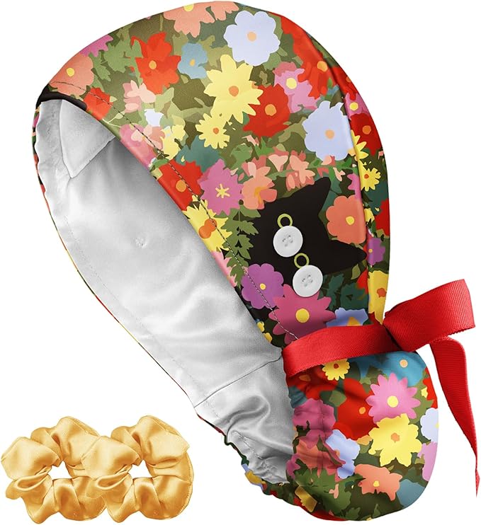 Plifal 100% Cotton Scrub Cap by Plifal