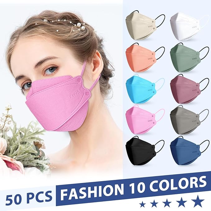 FENFEN KN95 Face Masks Disposable Adults - Image 4