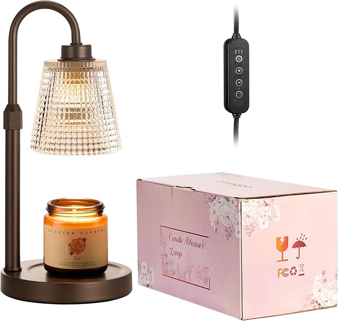 Innqoo Brown Candle Warmer Lamp - Image 8