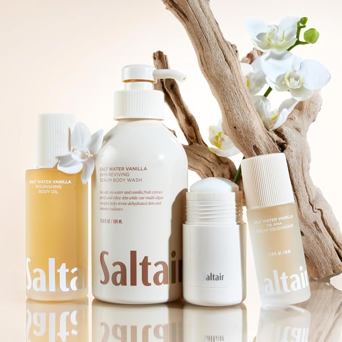 Saltair Body Wash 2-Pack – Salt Water Vanilla – Moisturizing Body Wash - Image 6