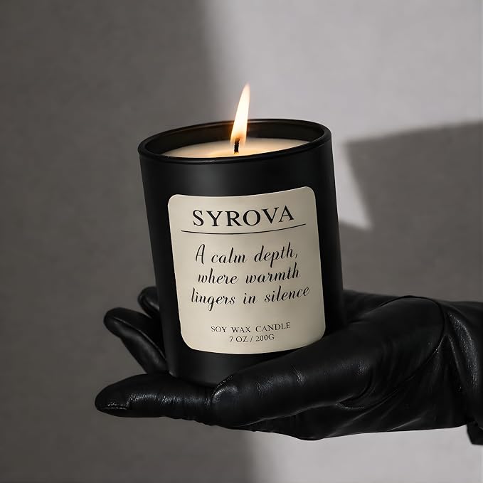 Lavender & Sandalwood Candle, Luxury Scented Soy Candle 7oz, Calming Relaxing - Image 8