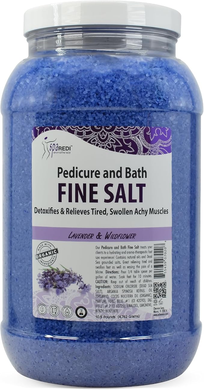 SPA REDI Foot Soak for Pedicure Preparation & Therapeutic Foot Treatment | Pure by SPAREDI