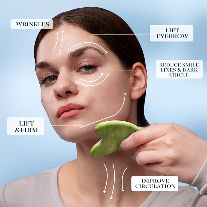 BAIMEI IcyMe Ice Roller for Face and Gua Sha Facial Tool Set, Ice Face Roller - Image 5