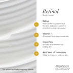 Advanced Clinicals Retinol Body Cream + Hyaluronic Acid Moisturizer 2pc - Image 4