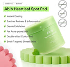 Abib Heartleaf Spot Pad Calming Touch Duo Set 160pads 10.14 fl. oz. | Korean - Image 2