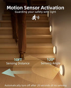 EZVALO 6-Pack Under Cabinet Lighting, Rechargeable Motion Sensor Puck Light - Image 4