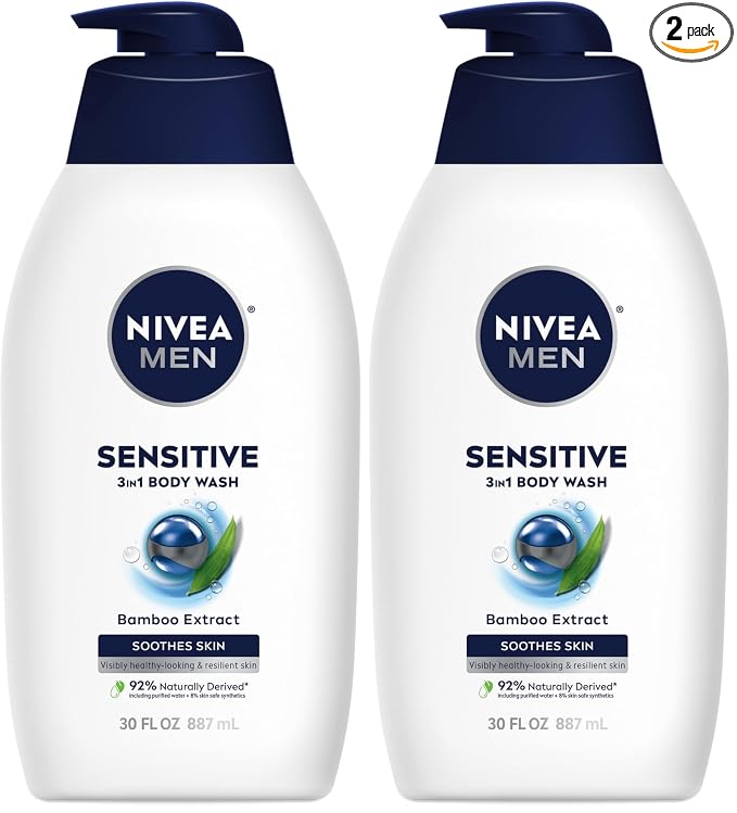 Nivea Men Sensitive Body Wash for Sensitive Skin by NIVEAMen