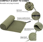 Rainleaf Microfiber Towel Perfect Travel & Gym & Camping Towel. Quick Dry - Image 3