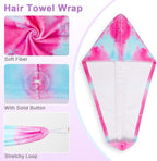 Unicorn Castle Microfiber Hair Towel - Image 5