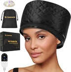 TEPENAR Hair Steamer for Deep Conditioning: Upgraded Heat Cap by HOME