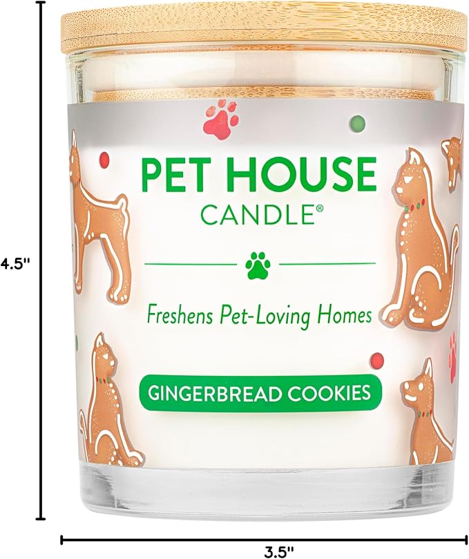 Pet House Pet Odor Candle Plant Based Soy Candle Clean Burning, Long Lasting - Image 9