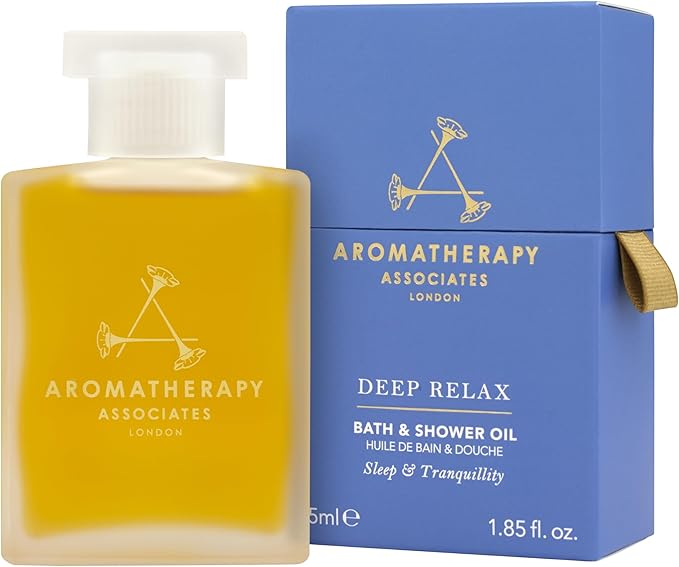Aromatherapy Associates Deep Relax Bath and Shower Oil – Natural Hydrating Oil by AromatherapyAssociates