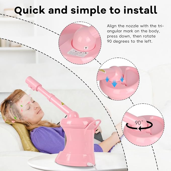 Facial Steamer Nano Ionic Face Steamer - Image 4