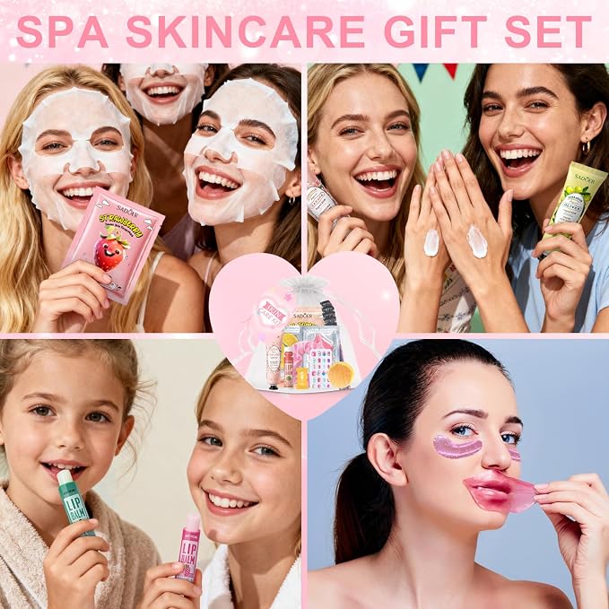 144 Pcs Spa Party Decorations for Girls, Spa Birthday Party Supplies Include - Image 5