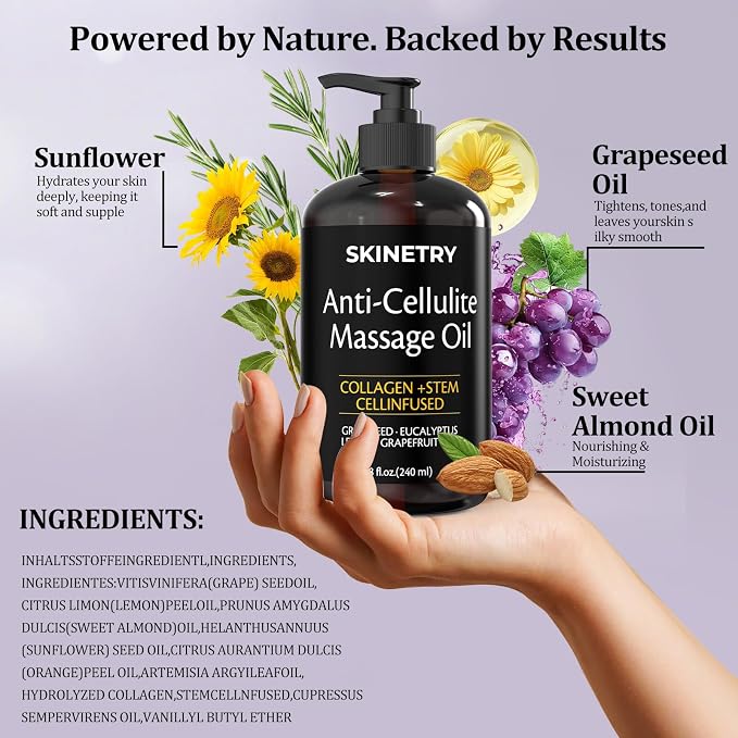 Massage Oil Nourish Your Skin & Senses – Firming Body - Image 2
