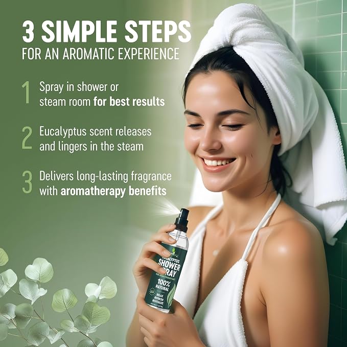 Pure Eucalyptus Shower Spray Big - Image 6
