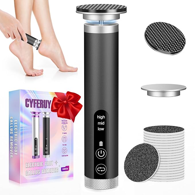 Electric Foot Callus Remover by CYFERUY