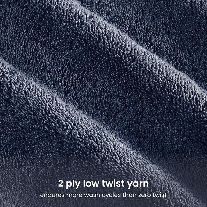 BIOWEAVES 100% Organic Cotton 700 GSM Luxury Bath Towels - Image 5