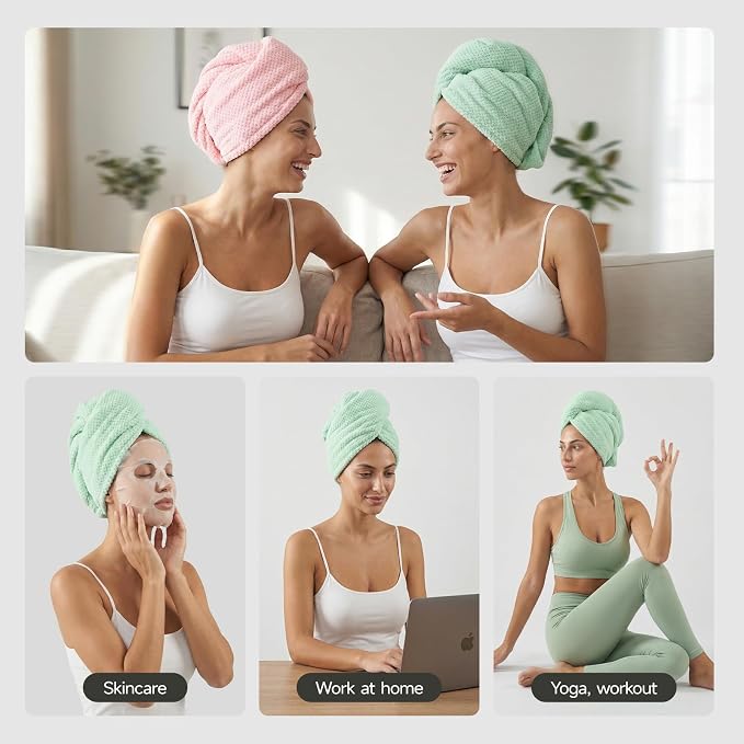 REDKISS Microfiber Hair Towel Wrap - Image 9