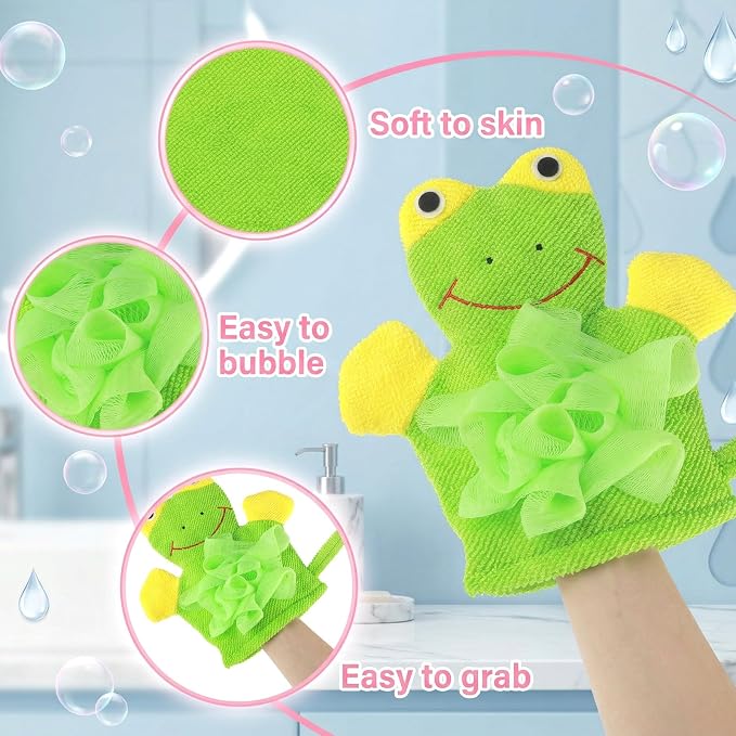 Cute Bath Gloves Loofah - Image 3