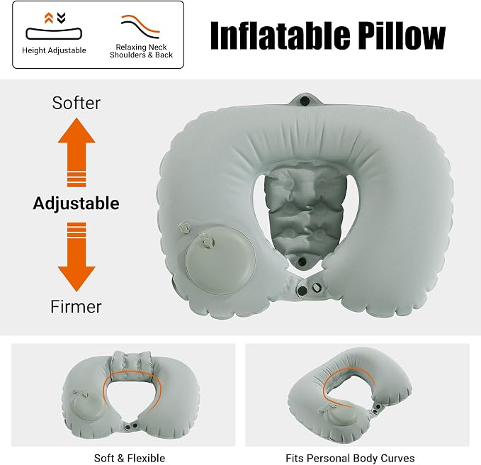 MABOZOO Inflatable Bath Neck Pillows - Image 4