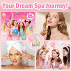 90PCS Spa Party Supplies for Women & Girls, Spa Party Favors Include Face Masks - Image 4