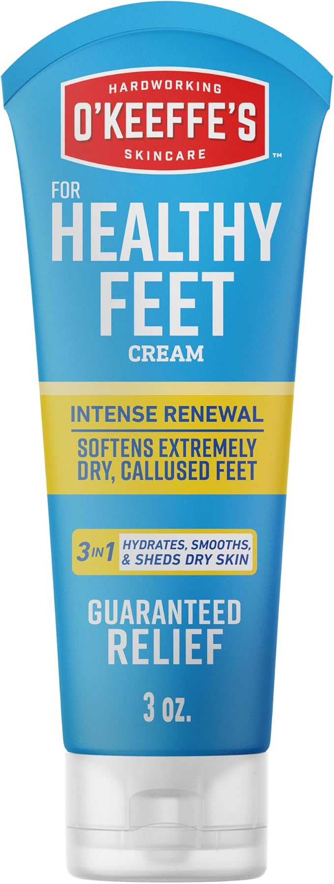 O'Keeffe's for Healthy Feet Intense Renewal Cream - 3 oz Tube - Chemically by OKeeffes