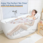 Luxury Bath Cushion, Full Body Bathtub Pillow - Image 3