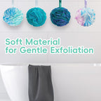 Shower Loofah 4PCS Soft Bath Body Sponge 60g Loofa Set Thick Wash Puffs - Image 5