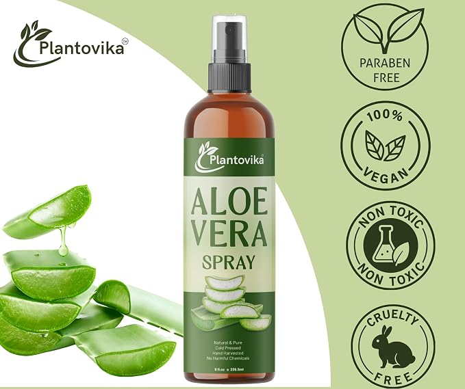 Aloe Vera Facial & Body Mist, 8 Fl Oz, Hydrating Face, hair and Skin Spray. - Image 5