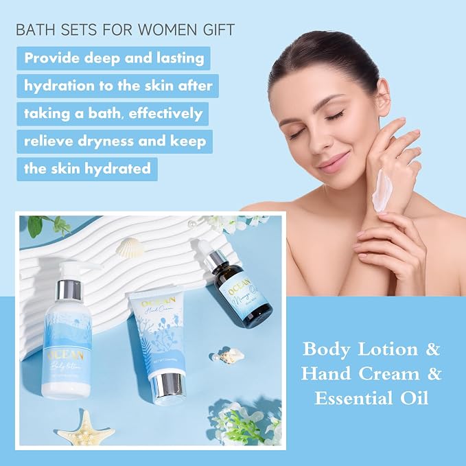 Mothers Day Gifts for Mom, Birthday Gifts for Women, Relaxing Spa Gift Baskets - Image 6