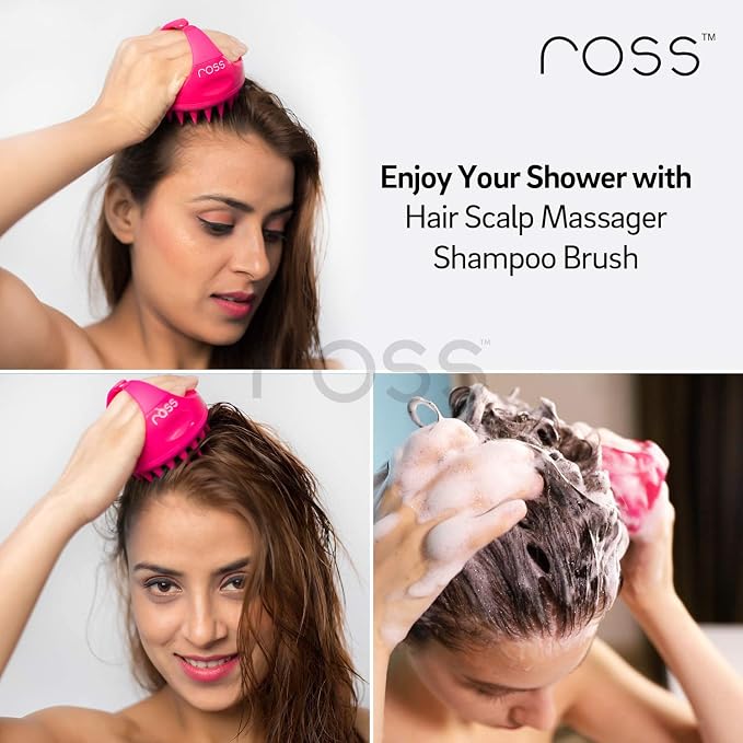 Ross Hair Scalp Massager Shampoo Brush - Image 2