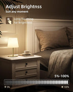 EZVALO Outdoor Cordless Table Lamp, IP65 Waterproof 4500mAh Rechargeble Shower - Image 5