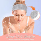 2Pcs Spa Headband, Make Up Headband Hair Headband - Image 3